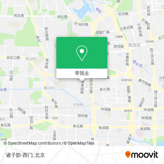 诸子阶-西门地图