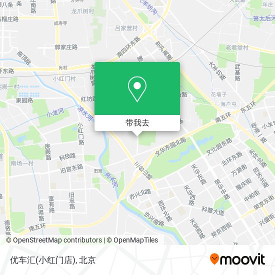 优车汇(小红门店)地图