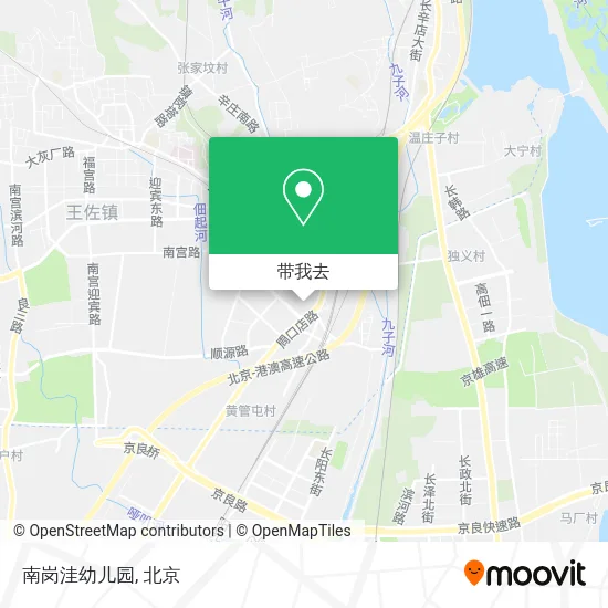 南岗洼幼儿园地图