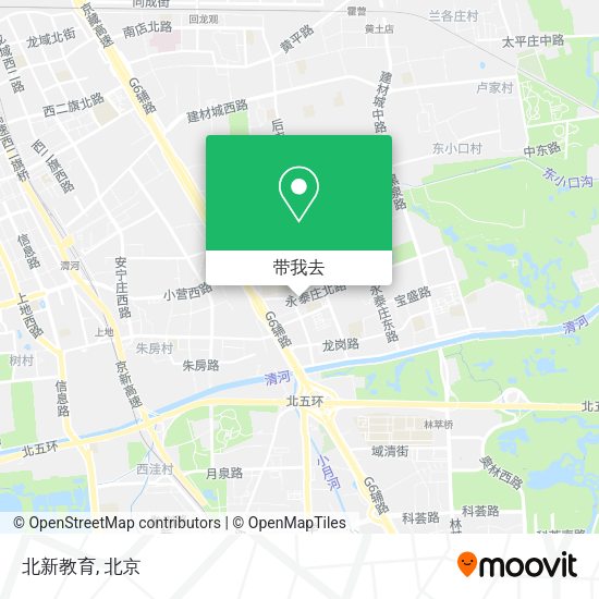北新教育地图