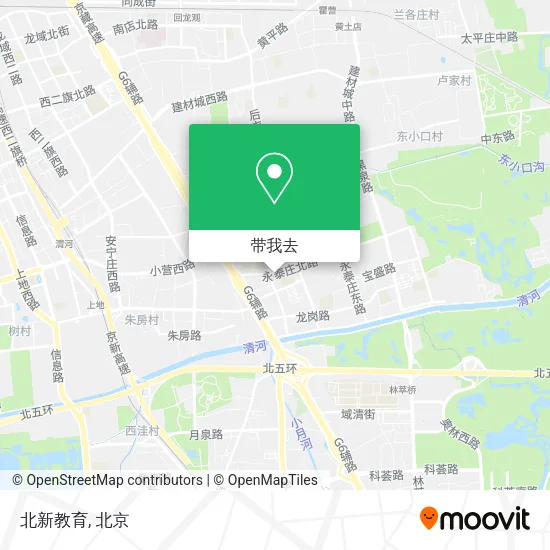 北新教育地图