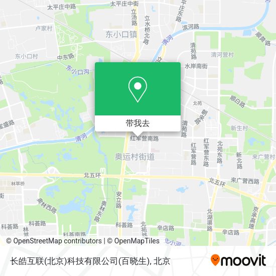 长皓互联(北京)科技有限公司(百晓生)地图