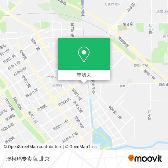 澳柯玛专卖店地图