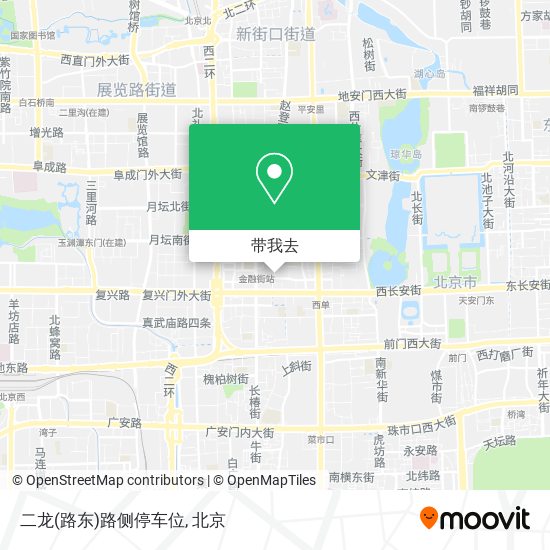 二龙(路东)路侧停车位地图