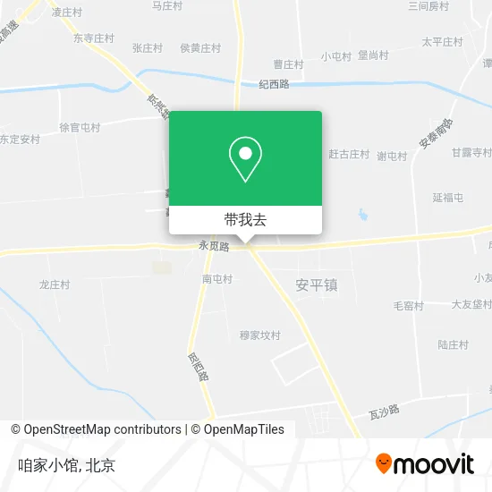 咱家小馆地图