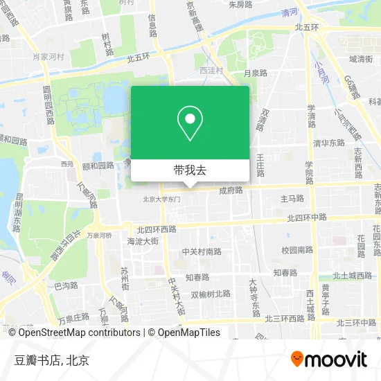 豆瓣书店地图