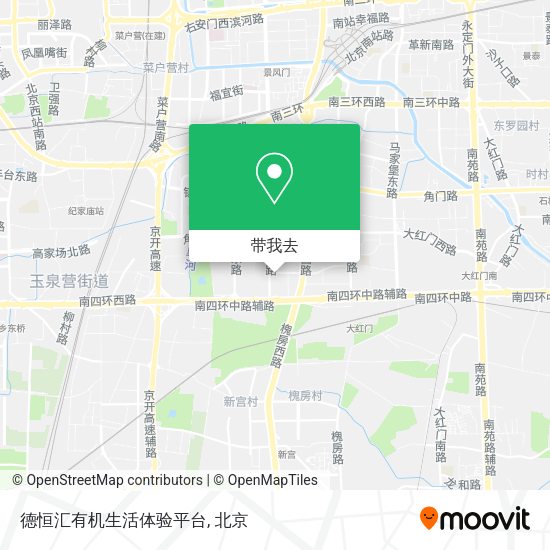 德恒汇有机生活体验平台地图