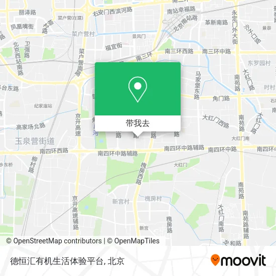 德恒汇有机生活体验平台地图