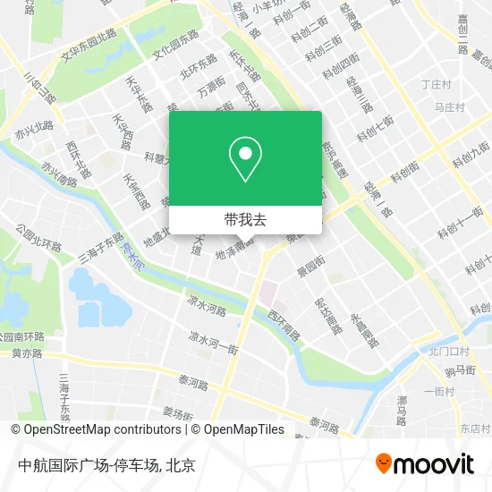 中航国际广场-停车场地图
