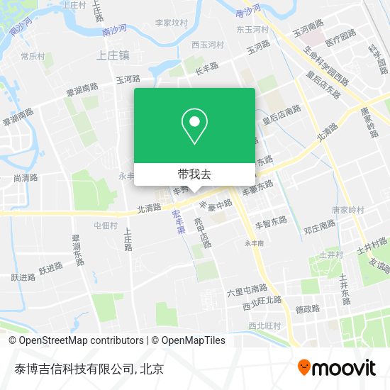 泰博吉信科技有限公司地图