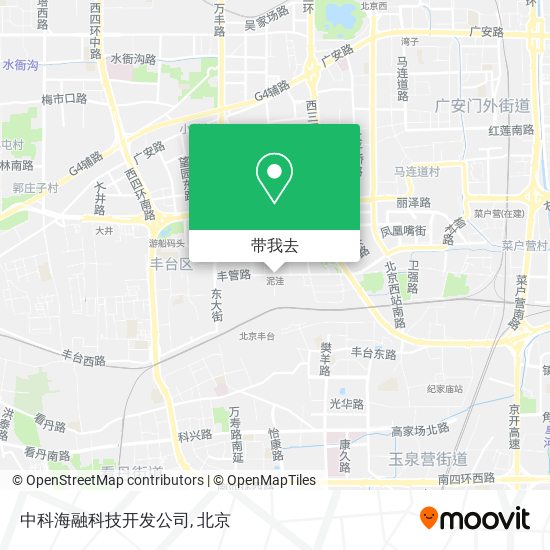 中科海融科技开发公司地图