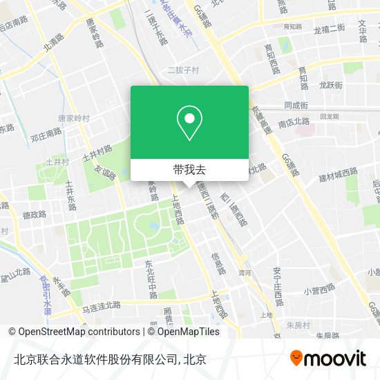 北京联合永道软件股份有限公司地图
