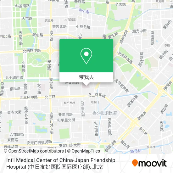Int'l Medical Center of China-Japan Friendship Hospital (中日友好医院国际医疗部)地图