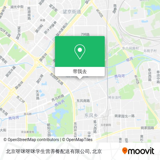 北京呀咪呀咪学生营养餐配送有限公司地图