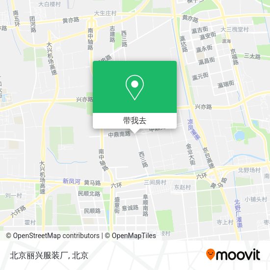 北京丽兴服装厂地图