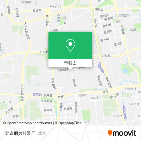北京丽兴服装厂地图
