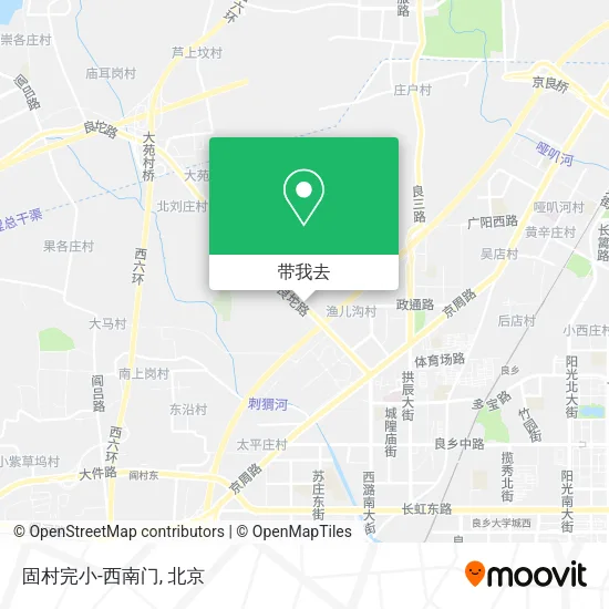 固村完小-西南门地图