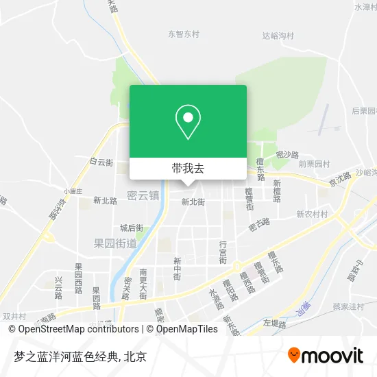 梦之蓝洋河蓝色经典地图