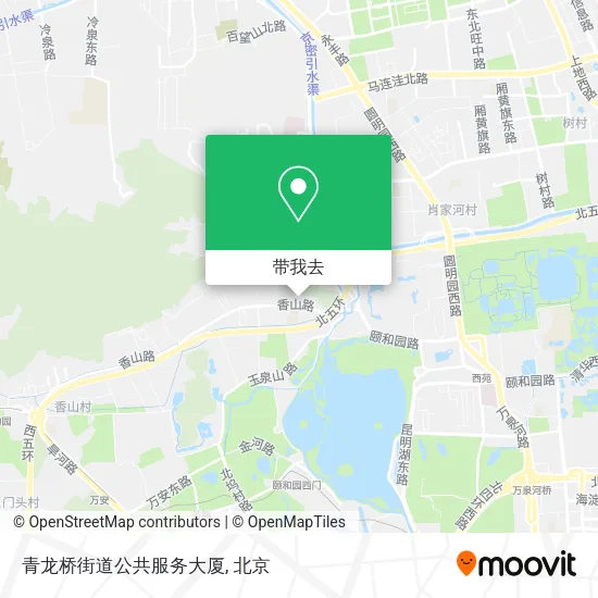 青龙桥街道公共服务大厦地图