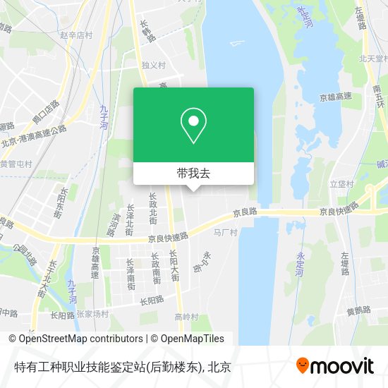 特有工种职业技能鉴定站(后勤楼东)地图