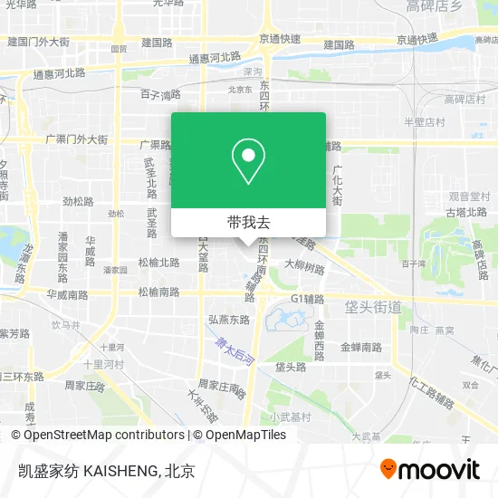 凯盛家纺 KAISHENG地图