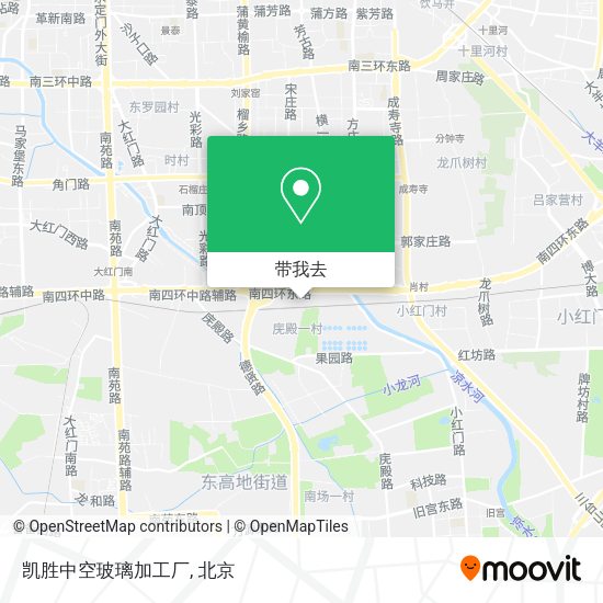 凯胜中空玻璃加工厂地图