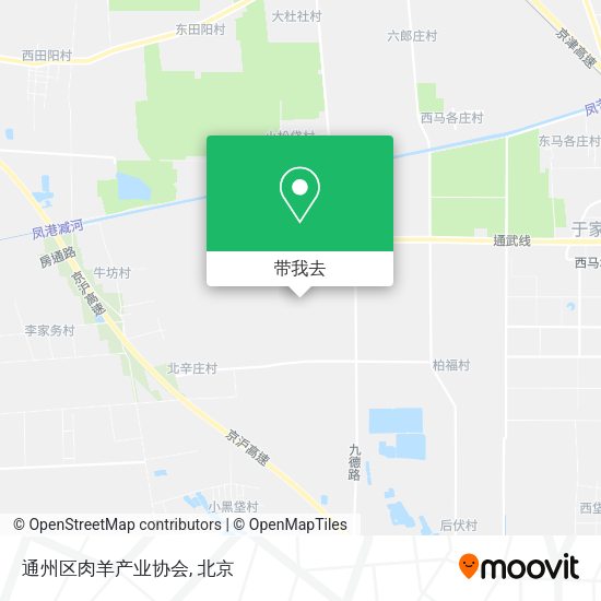 通州区肉羊产业协会地图