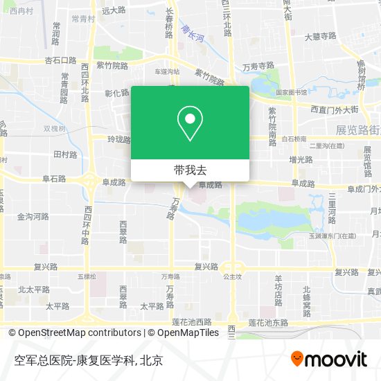 空军总医院-康复医学科地图