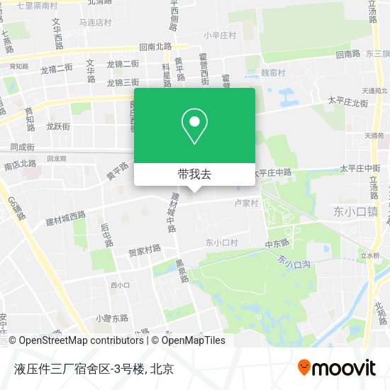 液压件三厂宿舍区-3号楼地图