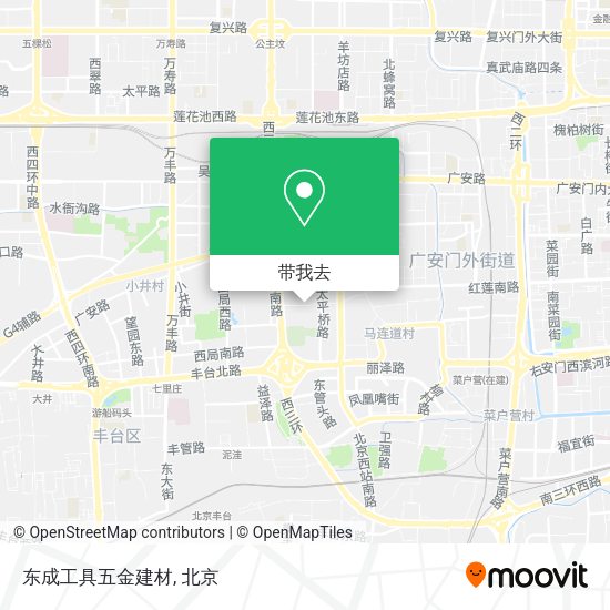 东成工具五金建材地图