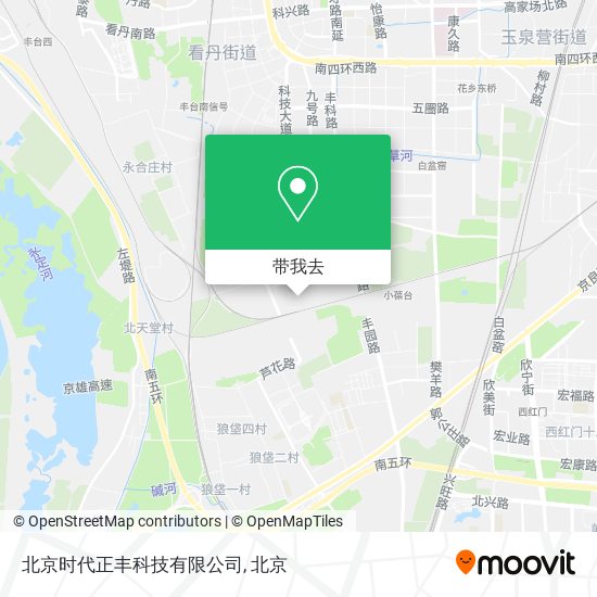北京时代正丰科技有限公司地图