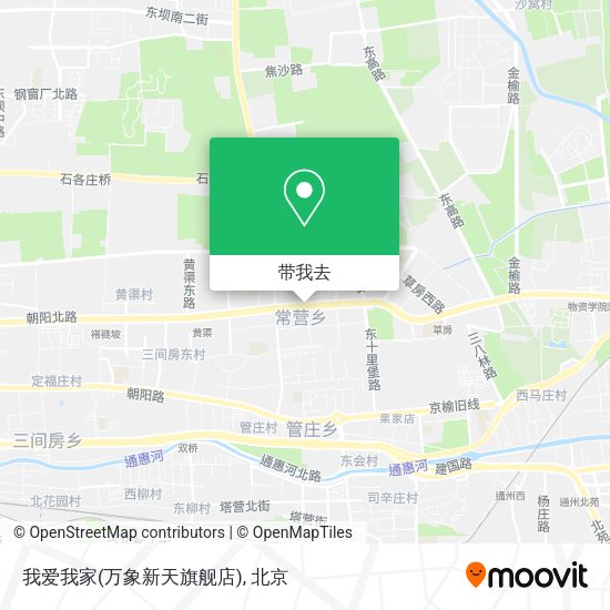 我爱我家(万象新天旗舰店)地图