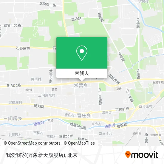 我爱我家(万象新天旗舰店)地图