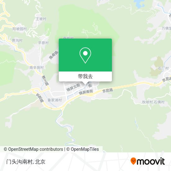 门头沟南村地图