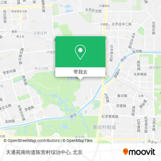 天通苑南街道陈营村综治中心地图
