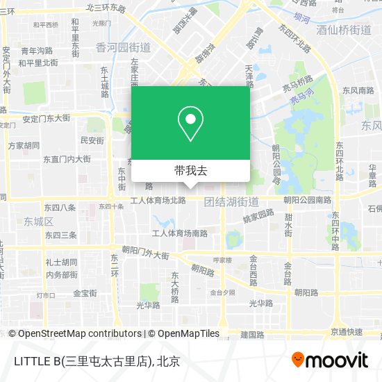 LITTLE B(三里屯太古里店)地图