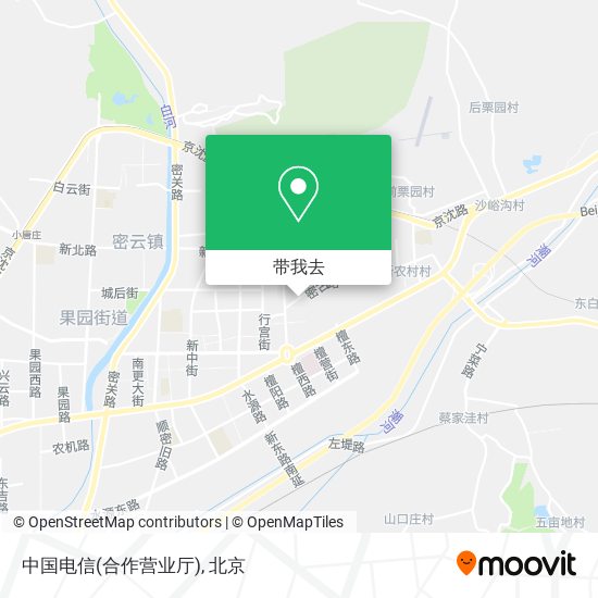 中国电信(合作营业厅)地图