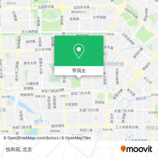 悦和苑地图