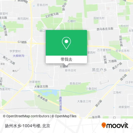 扬州水乡-1004号楼地图