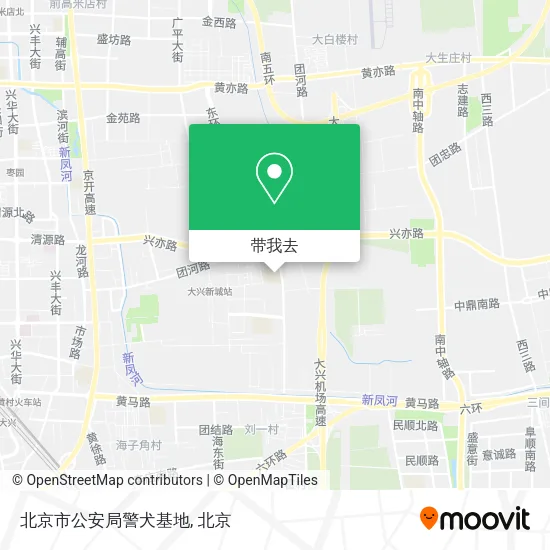 北京市公安局警犬基地地图