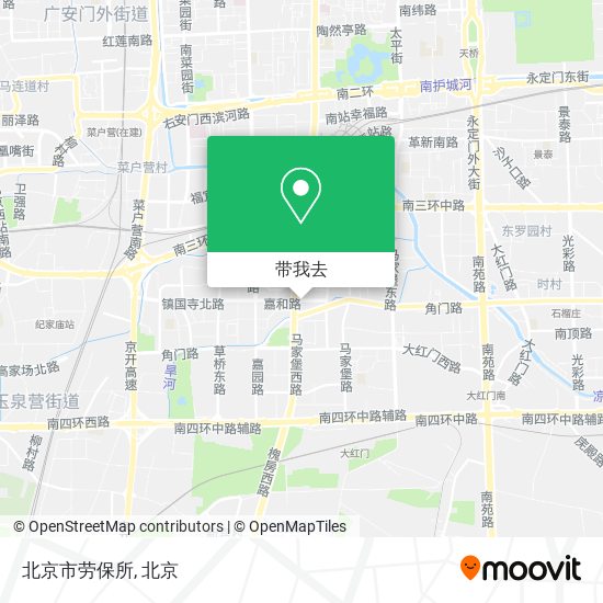 北京市劳保所地图