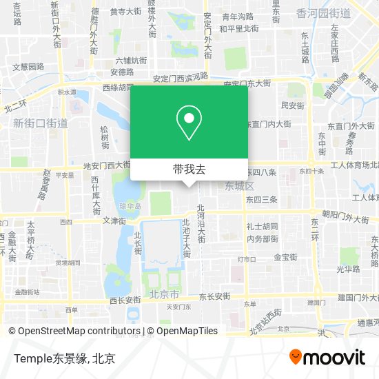 Temple东景缘地图