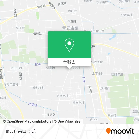 青云店南口地图