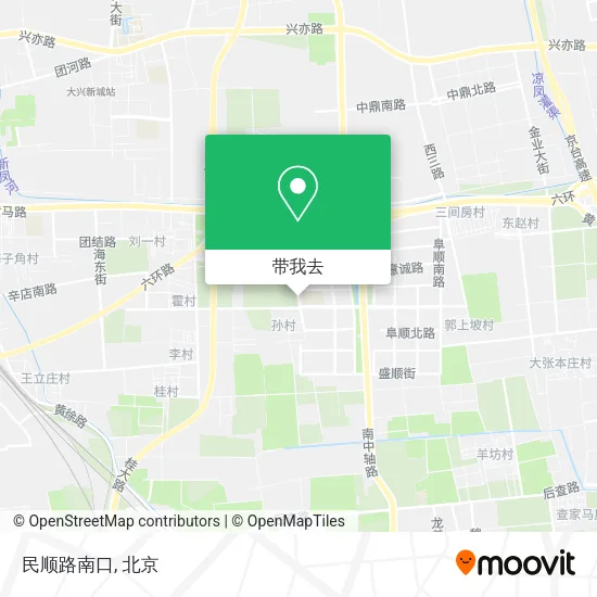 民顺路南口地图