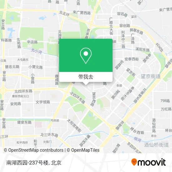 南湖西园-237号楼地图