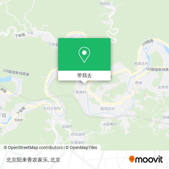 北京阳来香农家乐地图