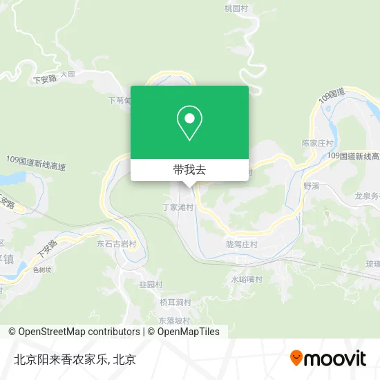 北京阳来香农家乐地图
