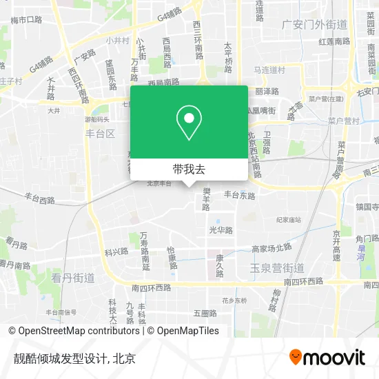 靓酷倾城发型设计地图