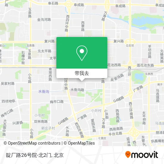 靛厂路26号院-北2门地图