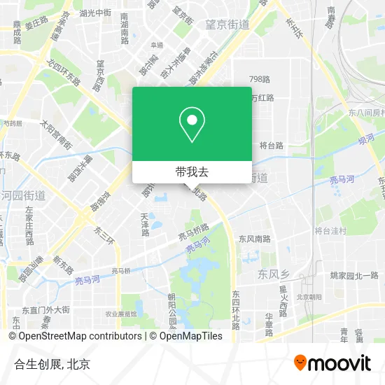 合生创展地图